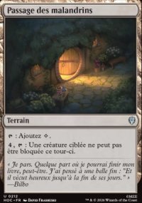 Passage des malandrins - The Hobbit Commander Decks