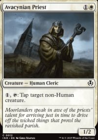 Avacynian Priest - Innistrad Remastered