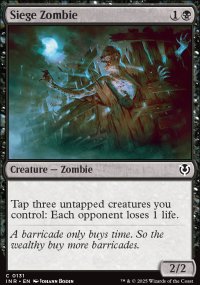 Siege Zombie - Innistrad Remastered