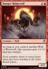 Hungry Ridgewolf - Innistrad Remastered
