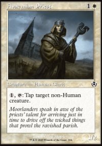 Avacynian Priest - Innistrad Remastered