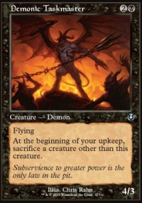 Demonic Taskmaster - Innistrad Remastered