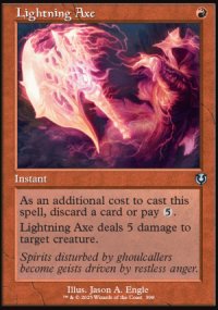 Lightning Axe - Innistrad Remastered