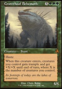 Craterhoof Behemoth - Innistrad Remastered