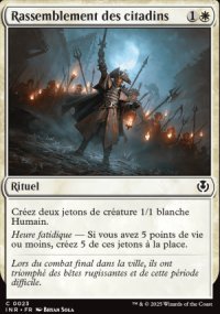 Rassemblement des citadins - Innistrad Remastered