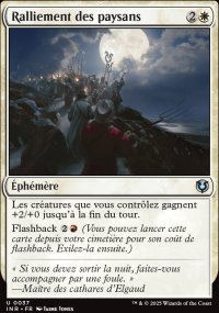 Ralliement des paysans - Innistrad Remastered
