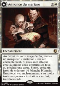 Annonce du mariage<br>Festivits du mariage