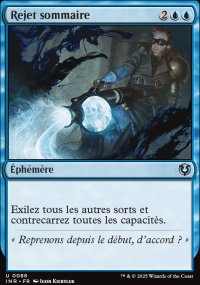 Rejet sommaire - Innistrad Remastered