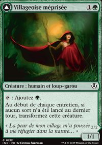 Villageoise mprise<br>Loup-garou marqu par la lune
