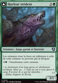 Hurleur strident<br>Chur hurlant