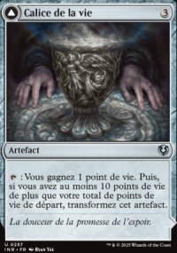 Calice de la vie<br>Calice de la mort