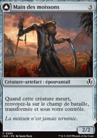Main des moissons<br>Faux fouineuse