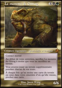 Le monstre de Gitrog - Innistrad Remastered