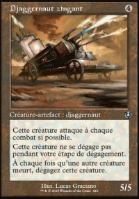 Djaggernaut zingant - Innistrad Remastered