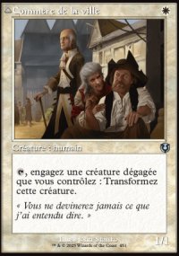 Commre de la ville<br>Plbe provoque