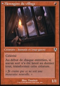 Messagre du village<br> Intruse du lever de lune