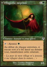 Villageoise mprise<br>Loup-garou marqu par la lune