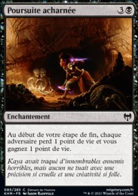 Poursuite acharne - 