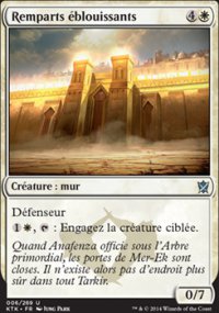 Remparts blouissants - Khans of Tarkir