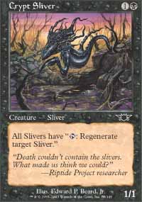 Slivoïde des cryptes - Legions
