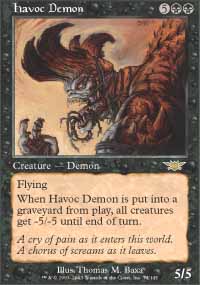 Démon ravageur - Legions