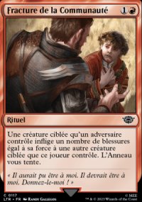 Fracture de la Communaut - 