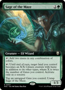 Sage of the Maze - Modern Horizons III Commander Decks