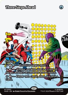 Trois coups d'avance - Marvel