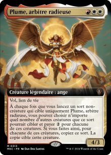 Plume, arbitre radieuse - 