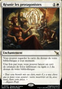 Réunir les protagonistes - 