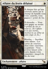 Affaire du festin délaissé - 