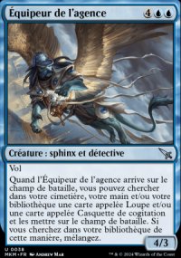 Équipeur de l'agence - 