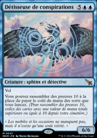Détisseuse de conspirations - 