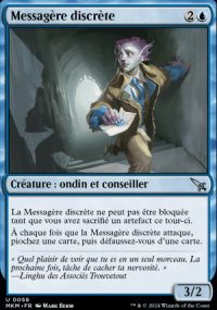 Messagère discrète - 