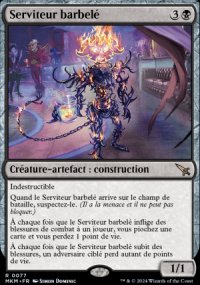 Serviteur barbelé - 