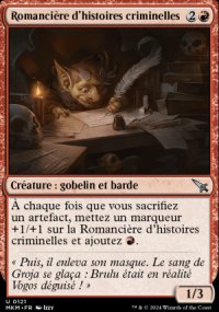 Romancière d'histoires criminelles - 