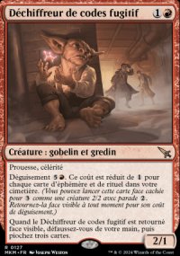 Déchiffreur de codes fugitif - 