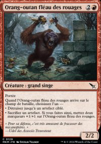 Orang-outan fléau des rouages - 