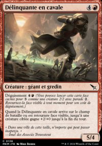Délinquante en cavale - 
