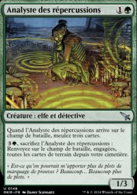 Analyste des répercussions - 