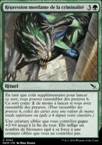 Répression mordante de la criminalité - 