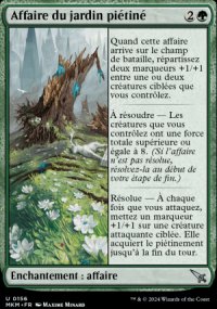 Affaire du jardin piétiné - 