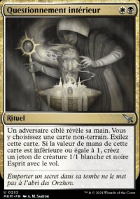 Questionnement intérieur - 