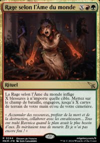 Rage selon l'Âme du monde - 