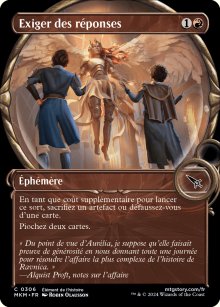 Exiger des réponses - 