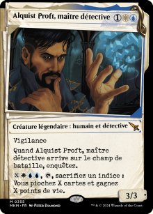 Alquist Proft, maître détective - 
