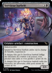 Serviteur barbelé - 