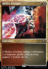 Hélice d'éclairs - 