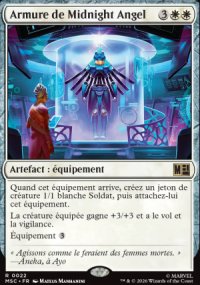 Armure de Midnight Angel - Marvel Super Heroes Commander Decks
