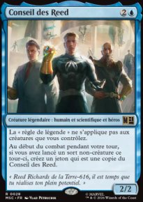Conseil des Reed - Marvel Super Heroes Commander Decks
